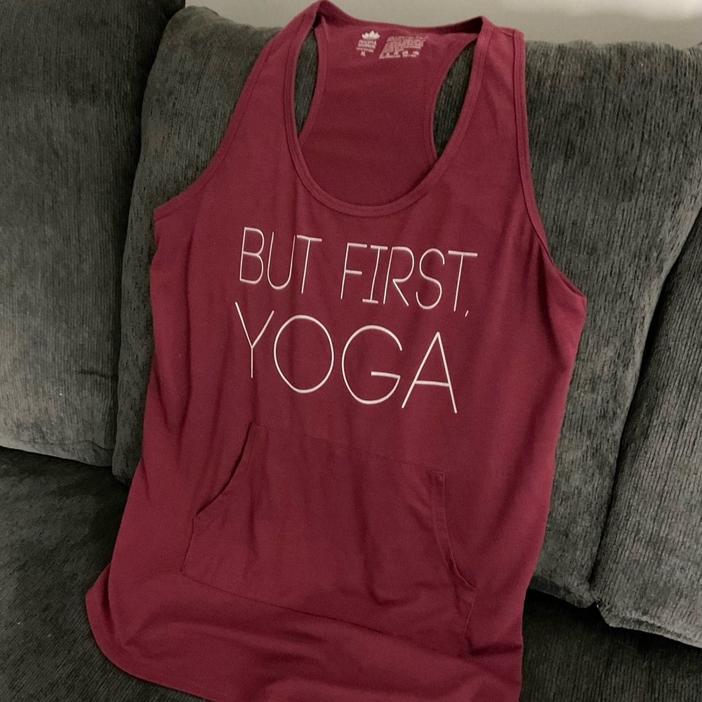 Tank - But first, yoga.
